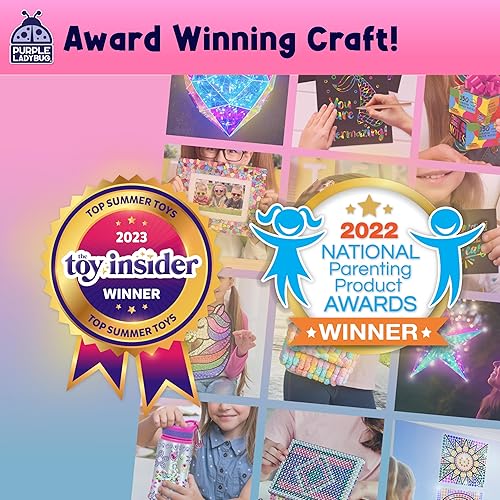 Miniatura 17 de PURPLE LADYBUG Kit de diadema de sirena, regalos de sirena para niñas de 4 a 6 años, juguetes y manualidades para niñas de 6 a 8 años, regalo