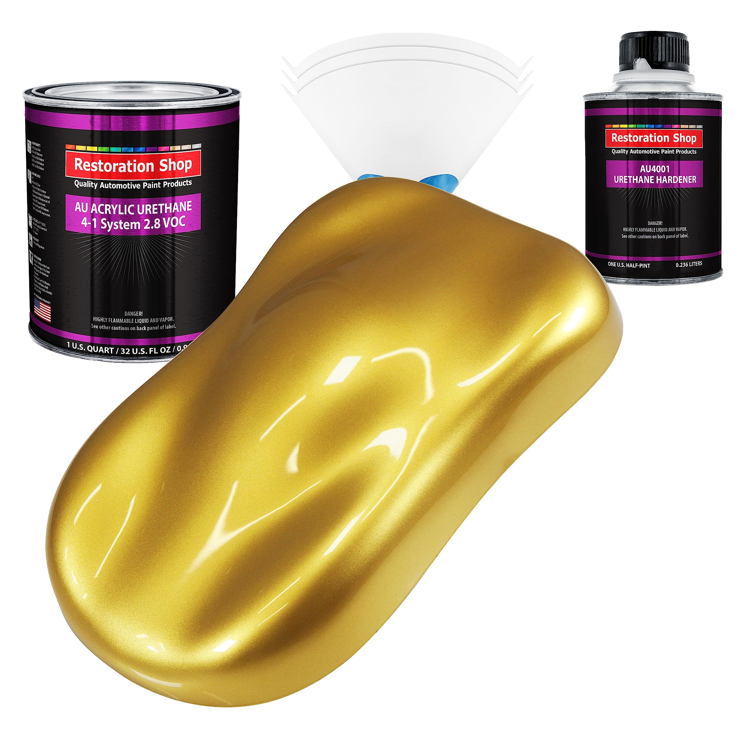 Amazon.com: Restoration Shop Anniversary Gold Acrylic Urethane