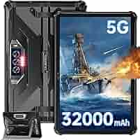 Oukitel RT7 TITAN 4G　青　スタンド付き S42f7a41b66084149b63462e220109