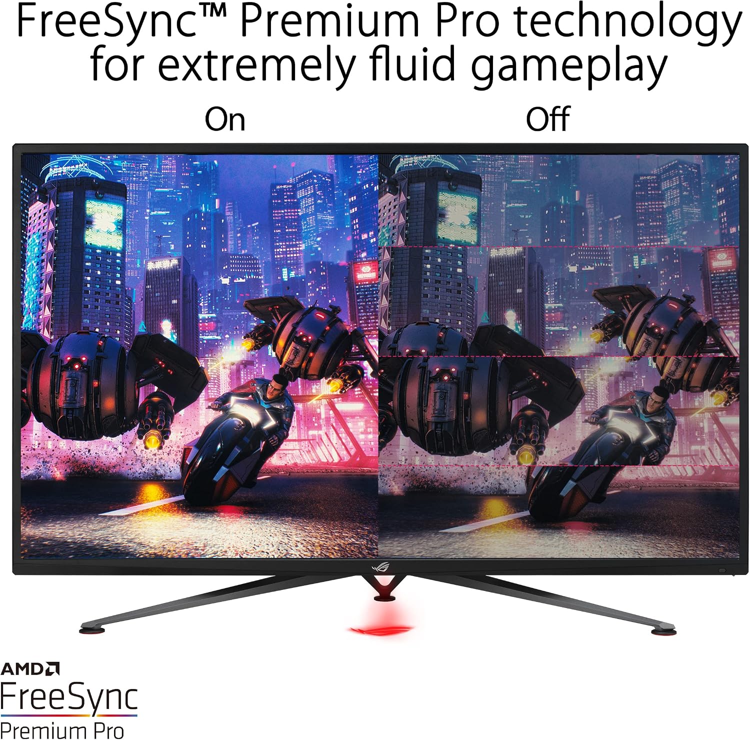 ASUS ROG Strix XG438QR HDR Large Gaming Monitor — 43-inch, 4K (3840 x  2160), 120 Hz, FreeSync 2 HDR, DisplayHDR 600, DCI-P3 90%, Shadow Boost,  10W Speaker x2 : Amazon.it: Informatica