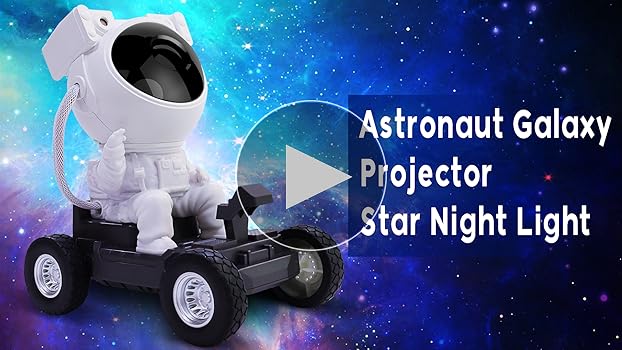 ASTRO STAR LIGHT ムンビン Amazon.com: Astronaut Space Man Buddy Projector, 360° Star