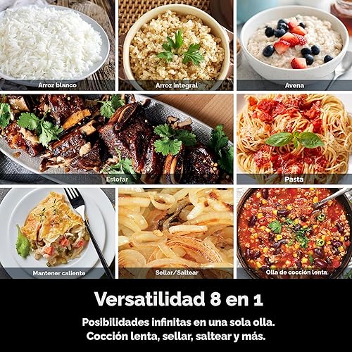 Miniatura 3 de Ninja MC1101 Foodi Everyday Possible Cooker Pro, versatilidad 8 en 1, 6.5 cuartos de galón, cocción en una olla, reemplaza 10 herramientas de