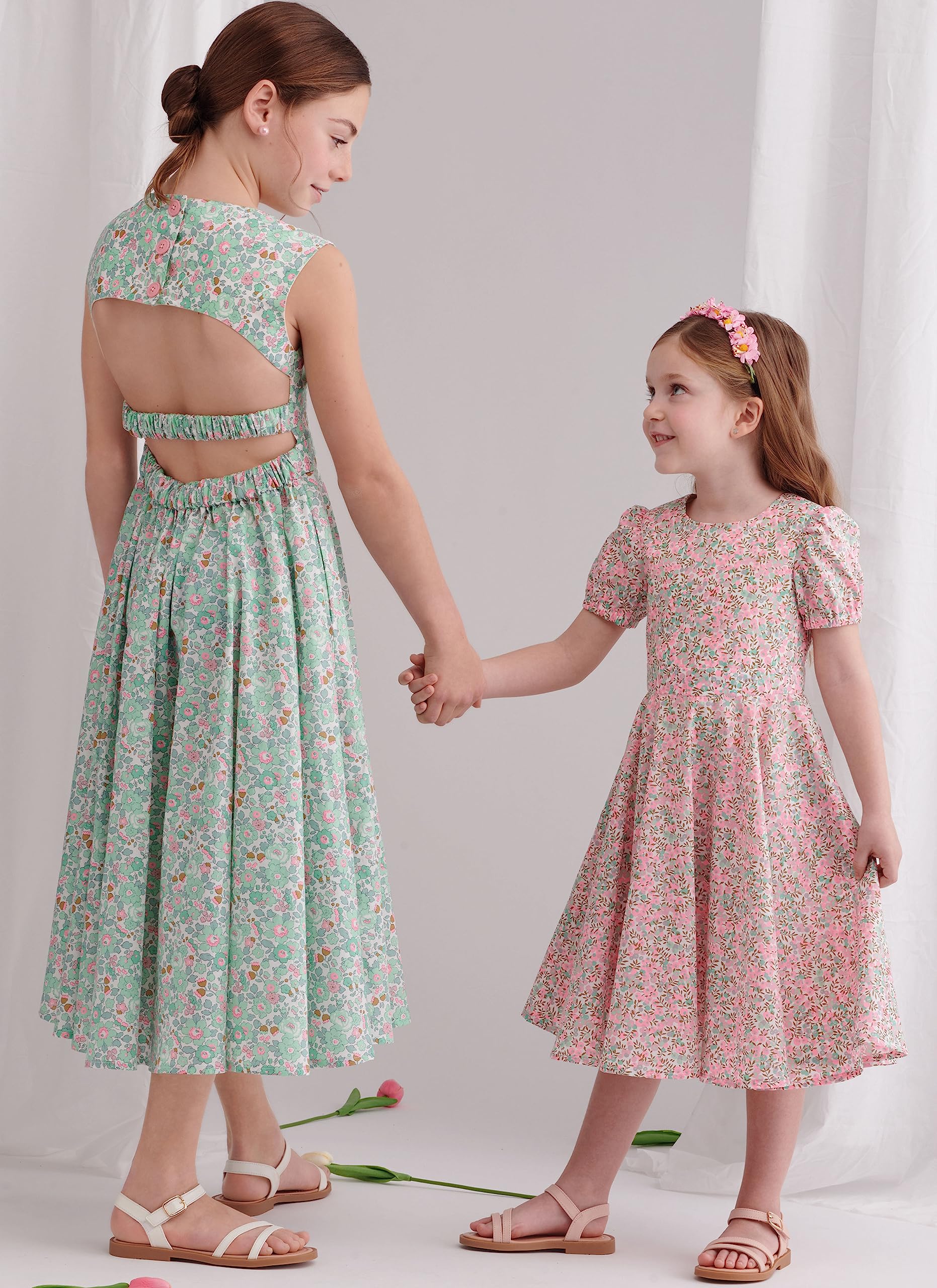 strapless open back dress 1950s Vintage Advance Sewing Pattern 7939 Toddler Girls Party Dress Si   Vintage4me2