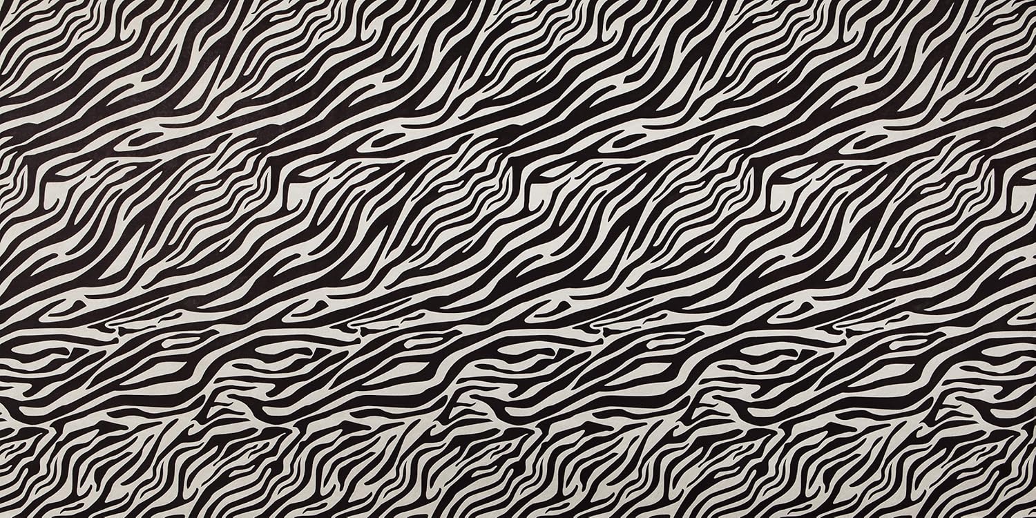 Fadeless Bulletin Board Paper, Fade-Resistant Paper for Classroom Decor, 48” x 12’, Zebra, 1 Roll