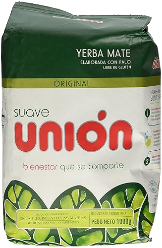 Union Yerba Mate Con Palo Suave 22 lbs