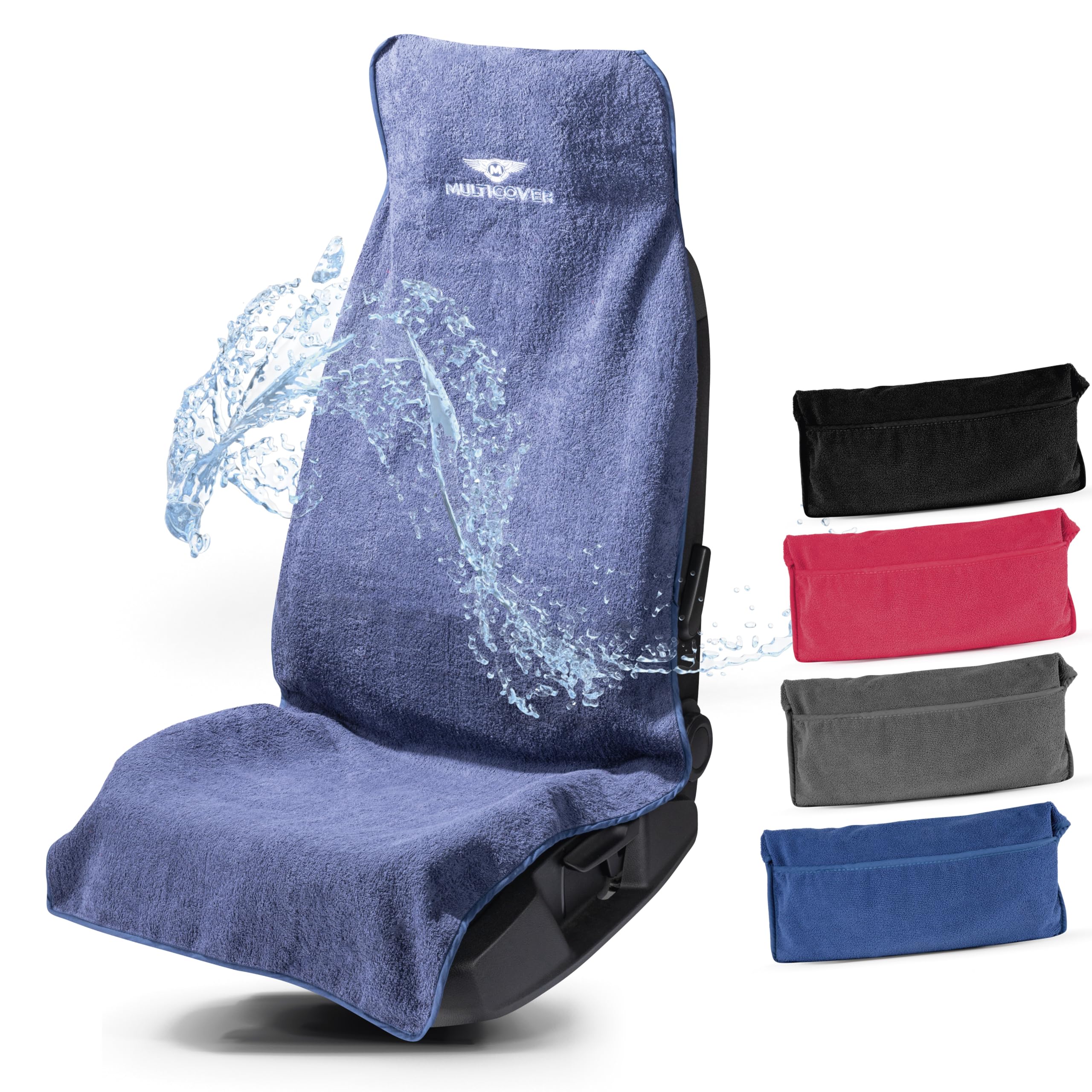 Walser coprisedile Multicover, coprisedile auto universale, coprisedile auto lavabile blu marino