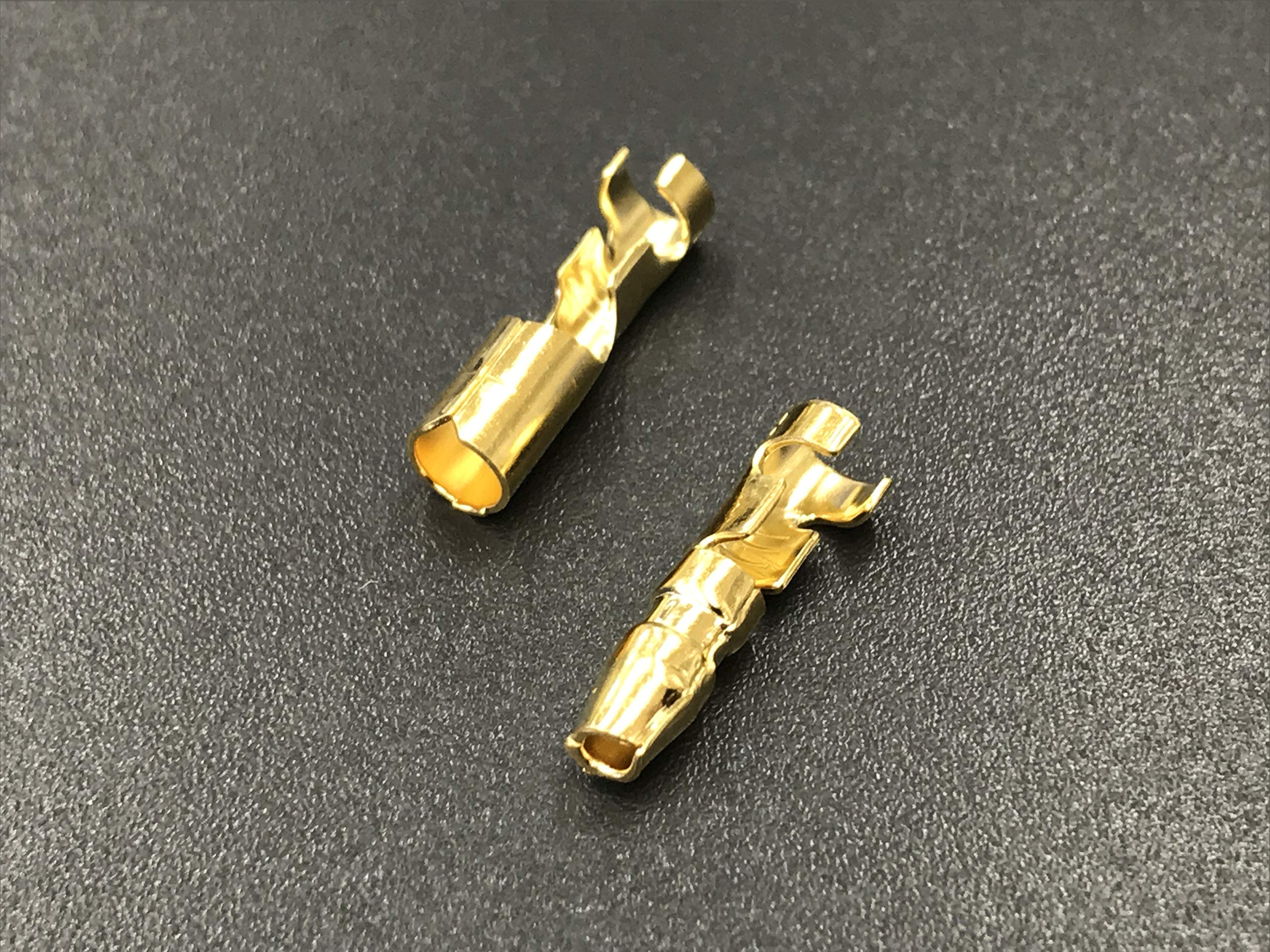 び*ン様 都市鉱山 金メッキ端子 492gセット Amazon | 極低温冷却処理 金メッキギボシ端子セット IG-24K
