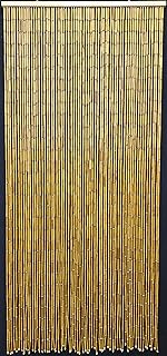 ABeadedCurtain - Real Bamboo Beaded Curtain - Large Diameter Bamboo Bead...
