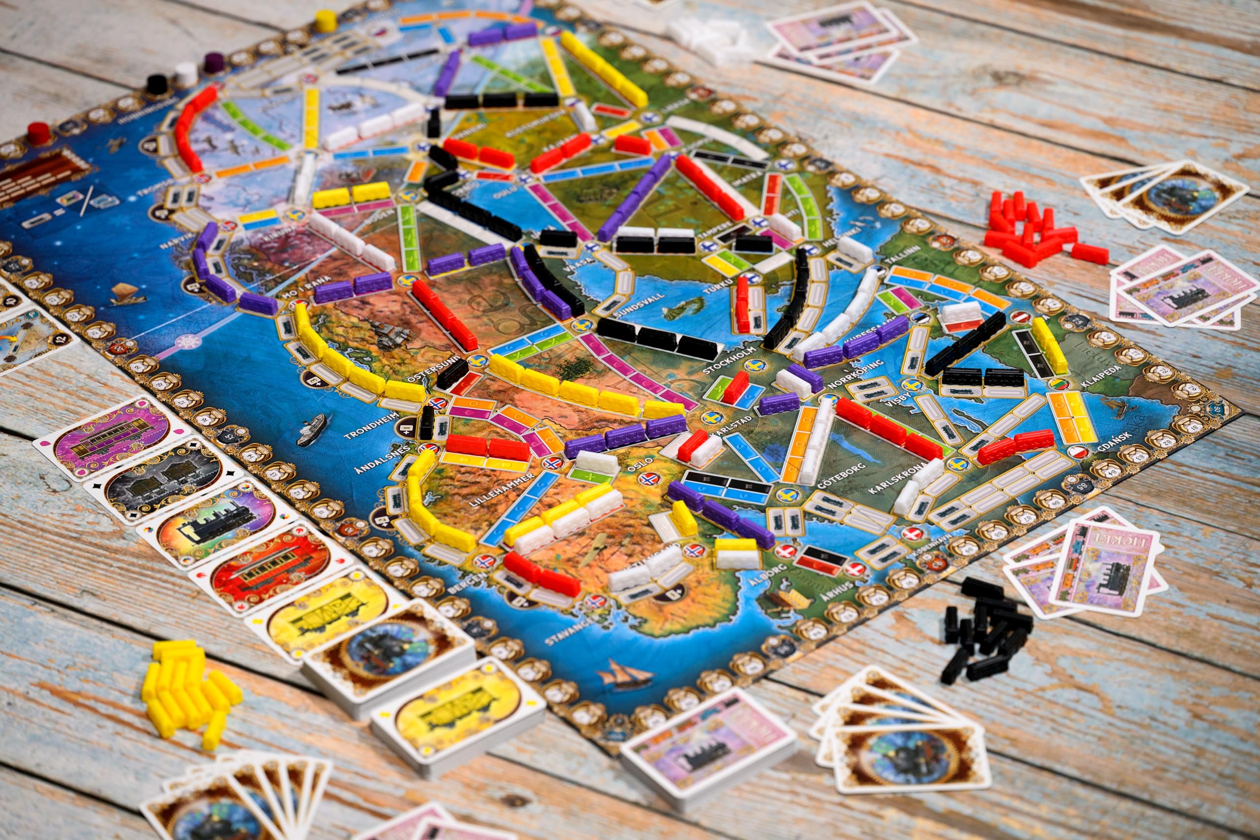 Asmodee Days of Wonder ¡Aventureros al Tren! Aurora Boreal