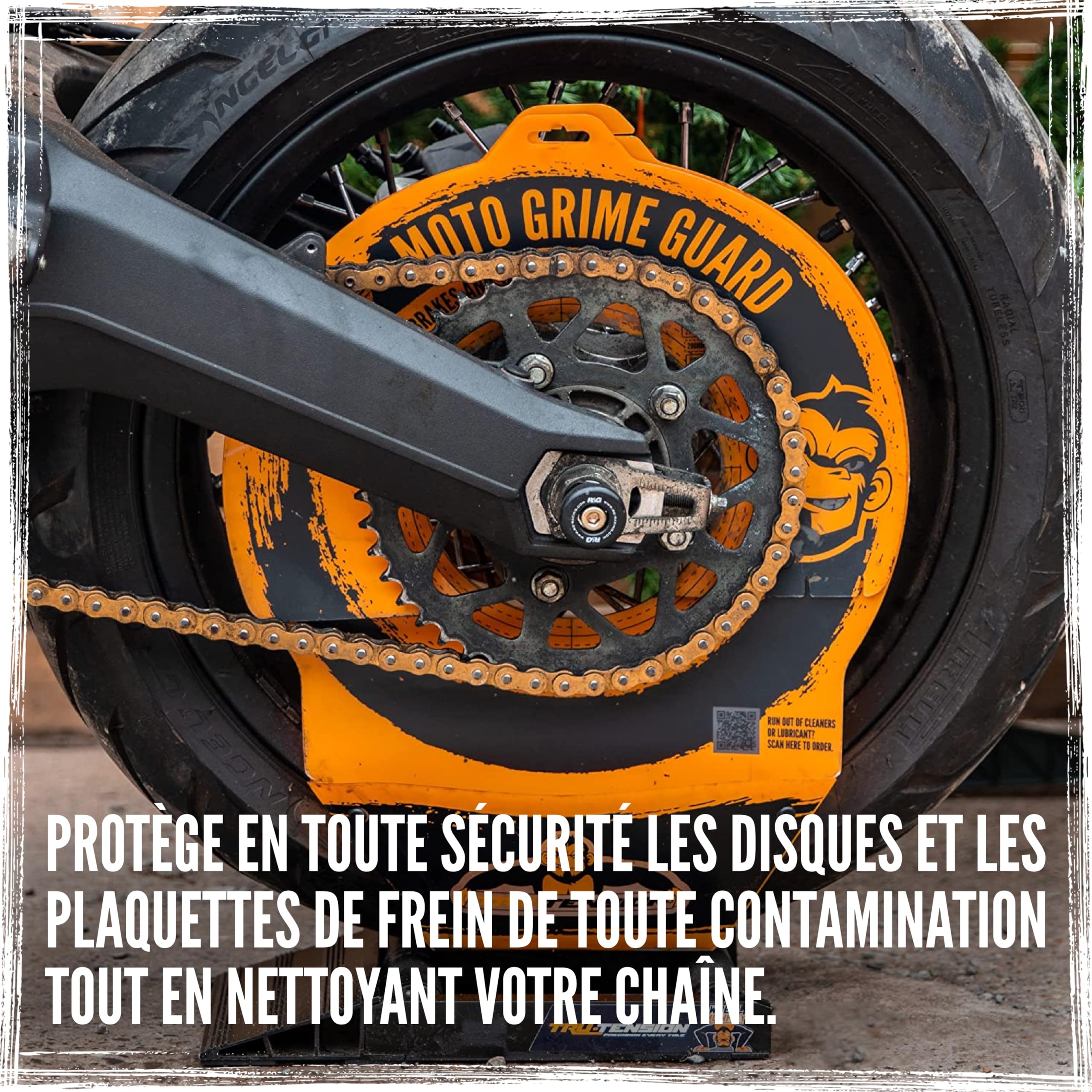 Tru Tension | Moto Grime Guard | Outils et Accessoires pour Motos