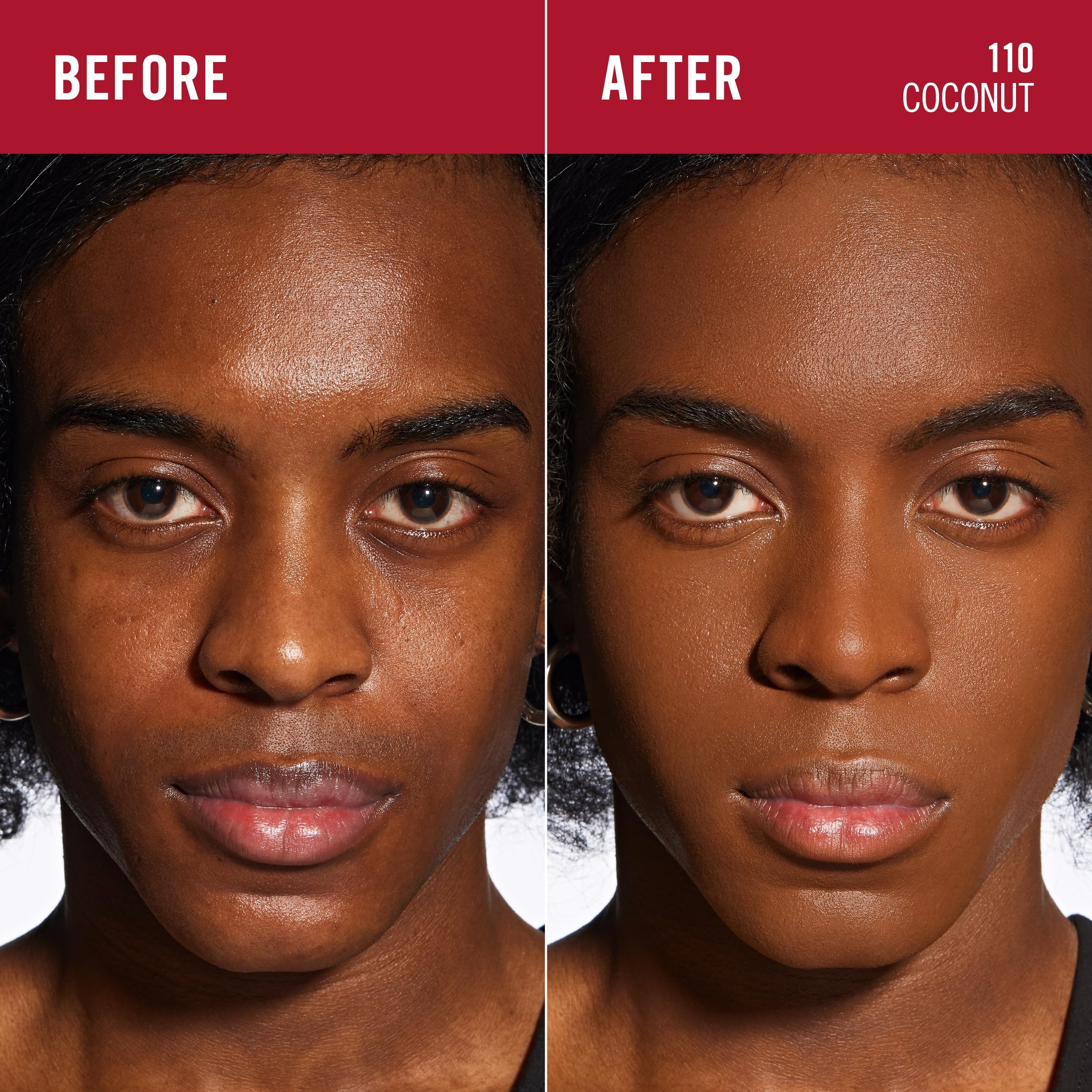 Rimmel Multi-Tasker Wake Me Up Foundation & Concealer 110 Warm Coconut, Depuffs & Brightens Dark Circles - Image 3