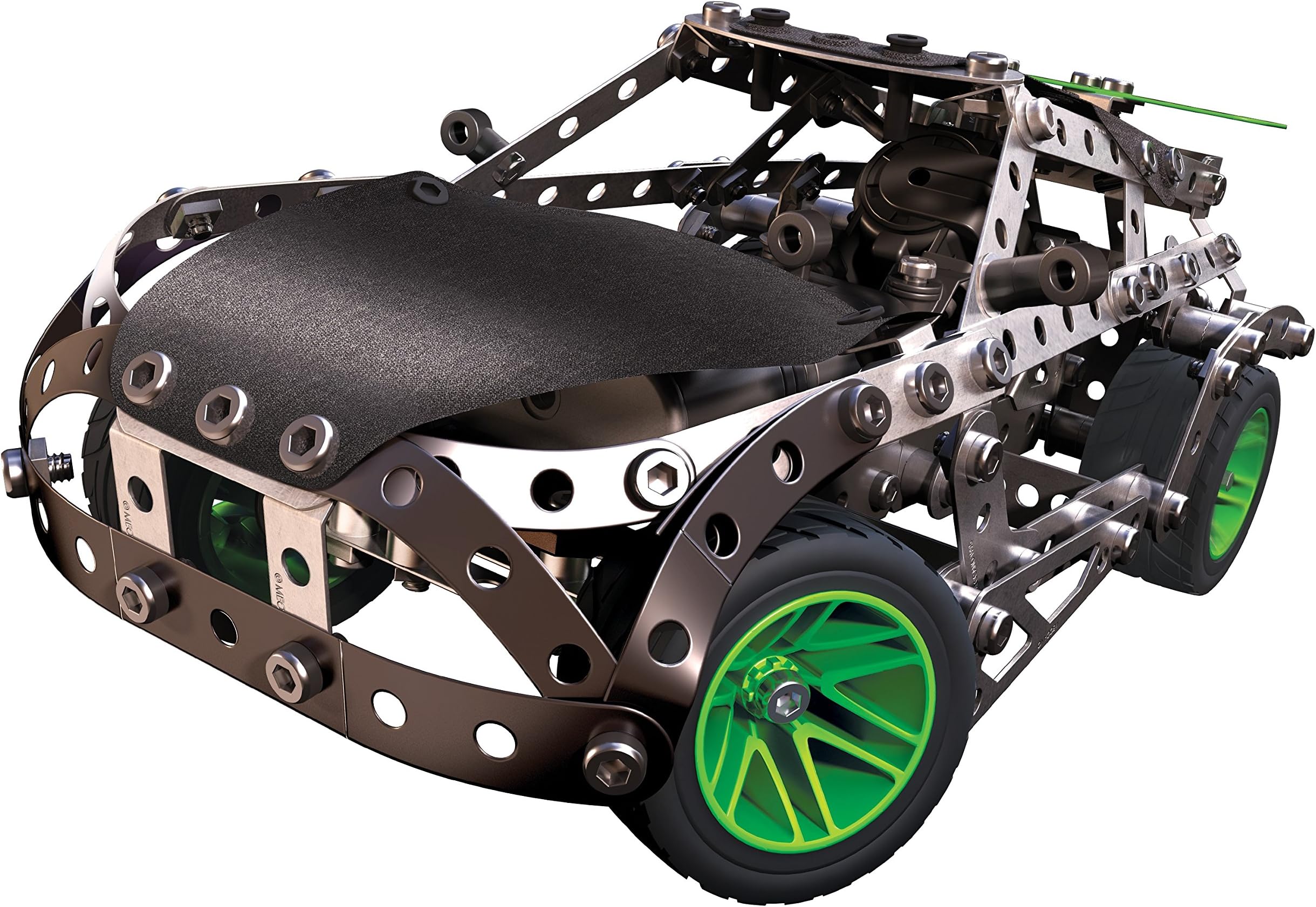 Erector, Motorized Mountain Rally Vehicle, 25 Model Building Set, 407 Pieces, for Ages 9+, STEM Construction Education Toy