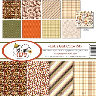 Reminisce Let's Get Cozy Scrapbook Collection Kit
