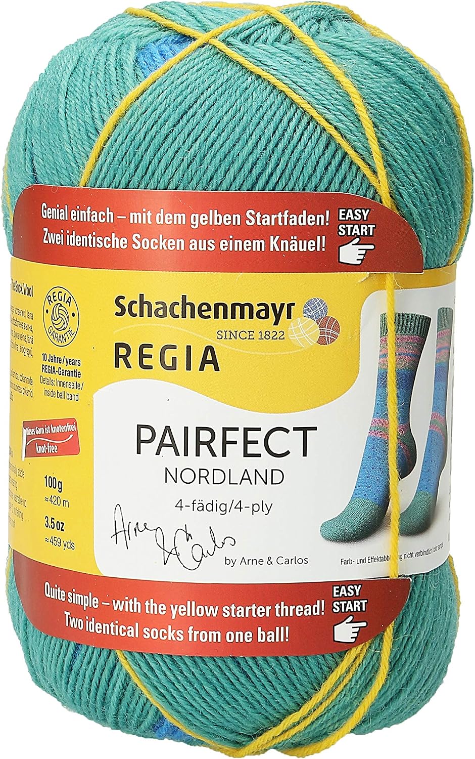 Regia Pairfect A&C Design 4-ply 6823 - Myre