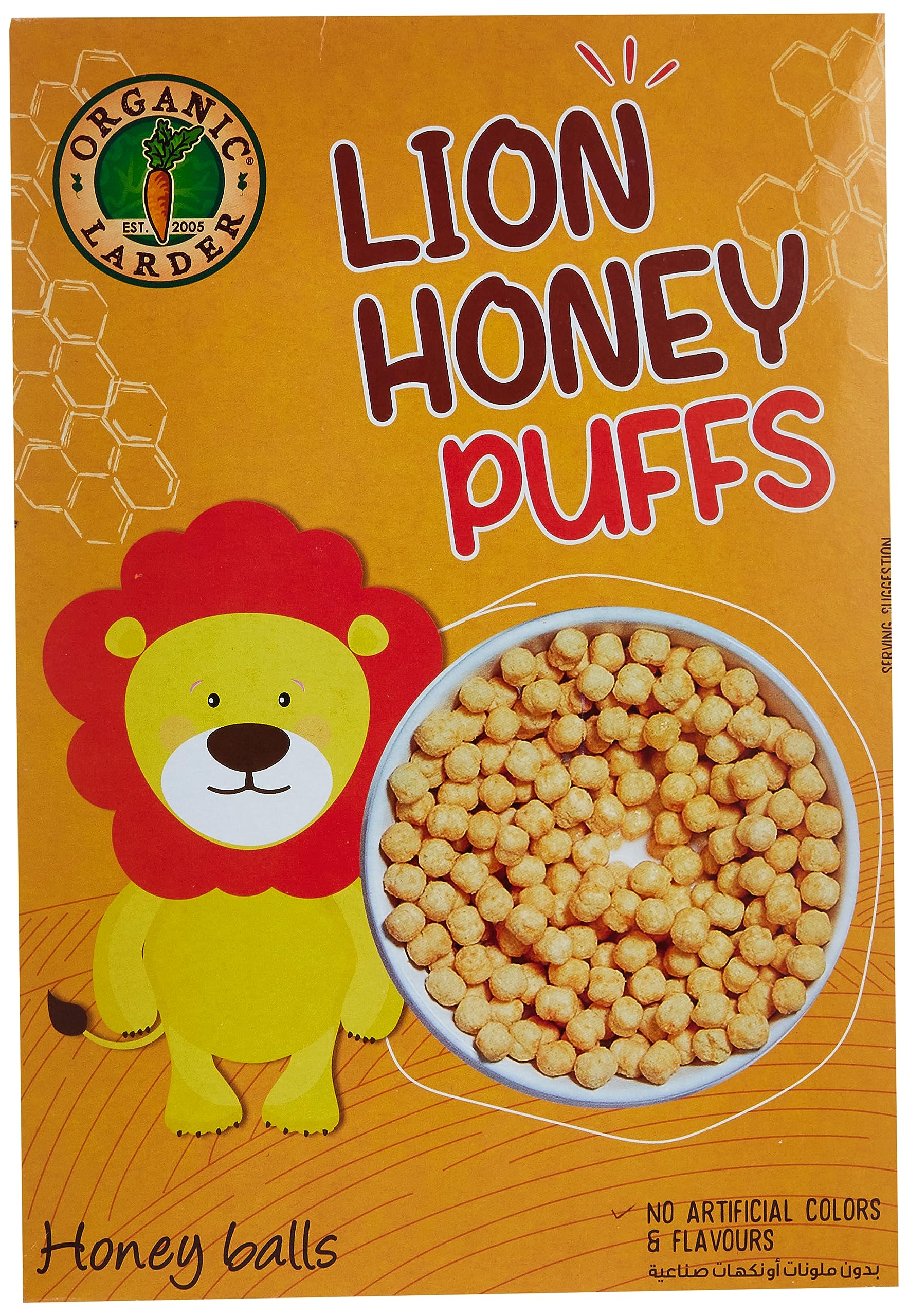 Lion Honey Puffs Cereal 300 g