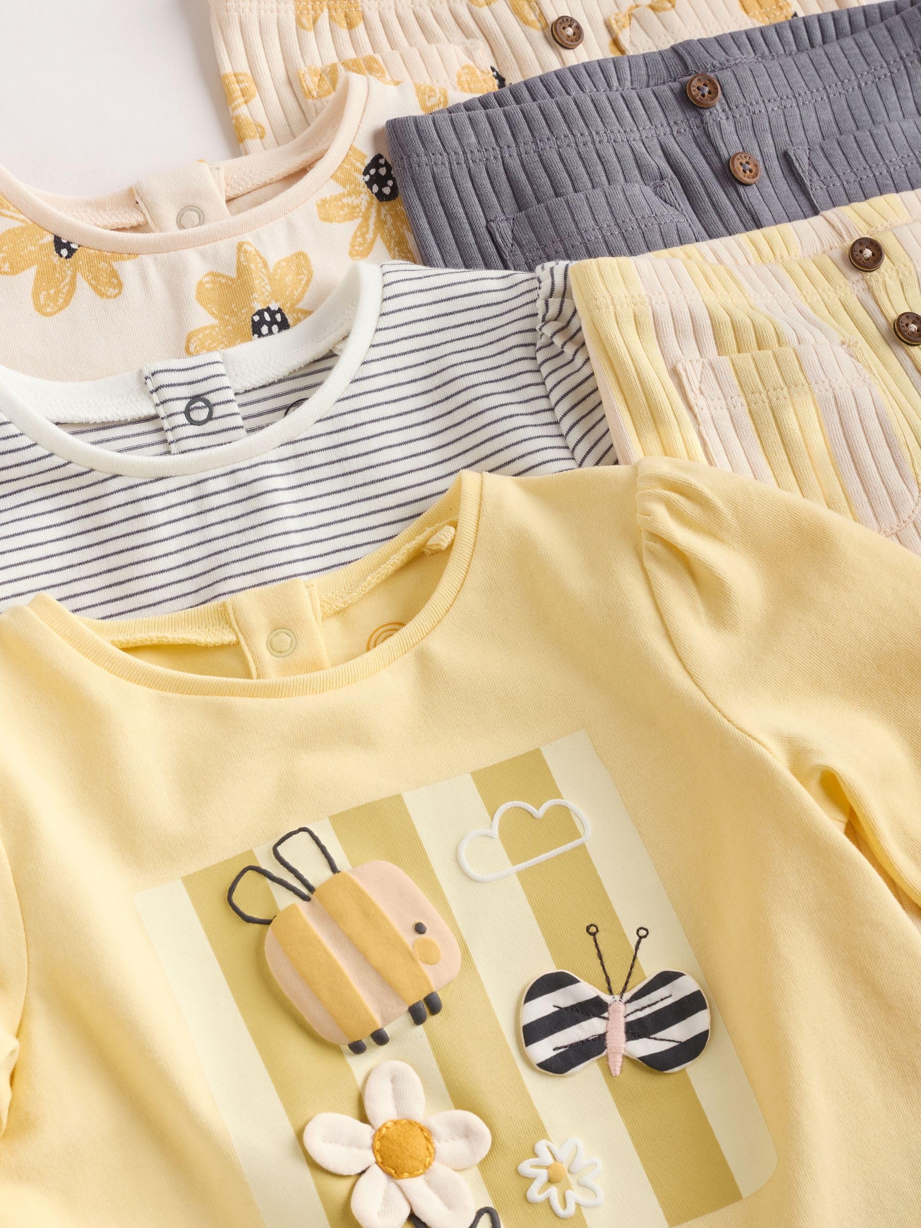 Next Bambina Completo 6 pezzi con maglia a manica lunga e leggings