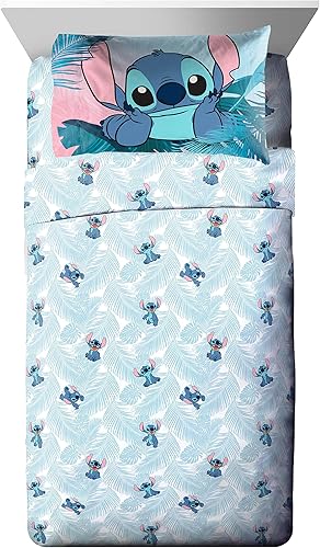 Vista 219 de Jay Franco Blippi & Meekah Trucks - Juego de edredón tamaño matrimonial, juego de sábanas y fundas de almohada de 7 piezas, color azul, juego