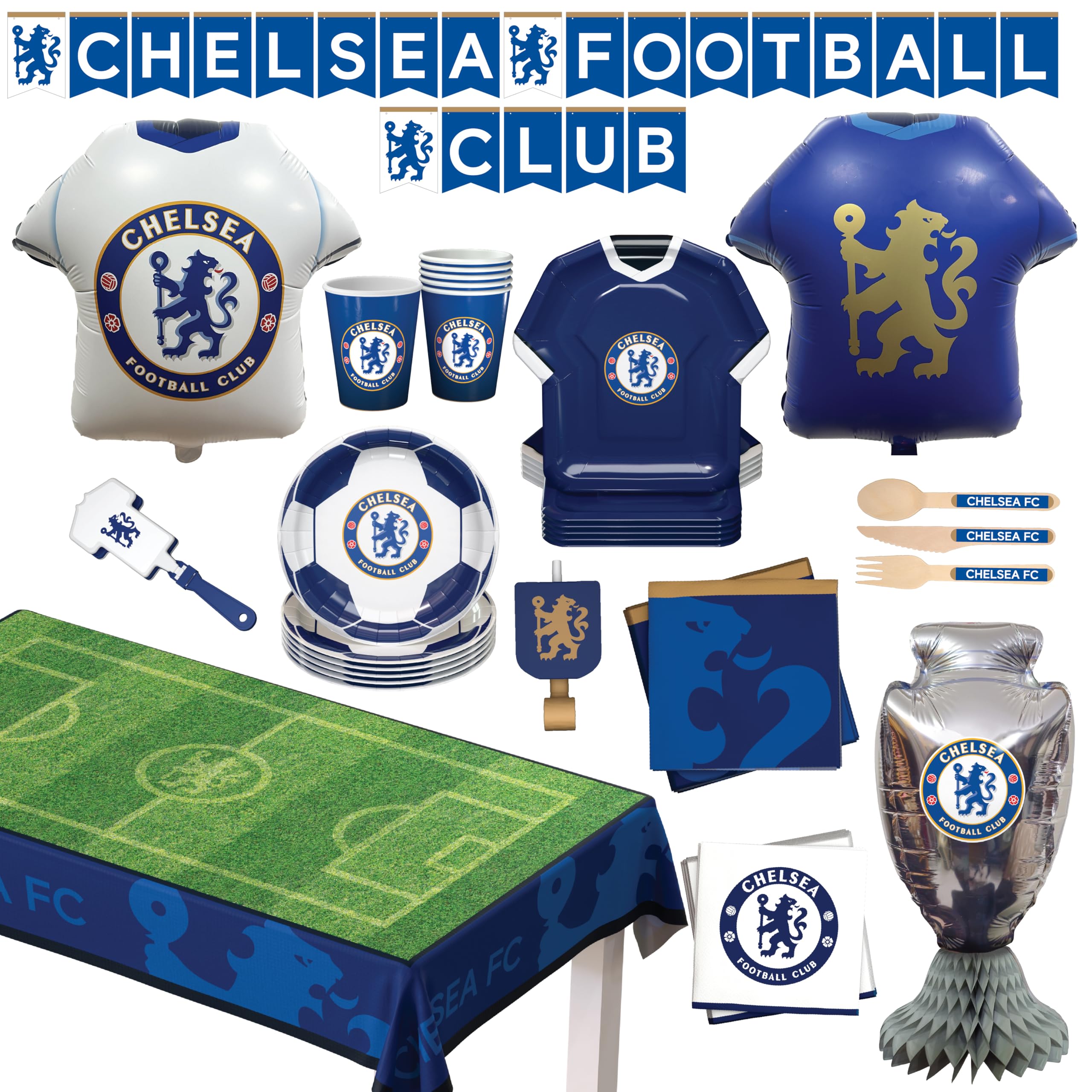 CHELSEA FC ステンレス水筒とカードケースとマフラーセット Amazon.com: England soccer team Official licensed Party Supplies