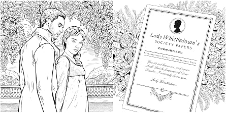 Bridgerton: The Official Coloring Book