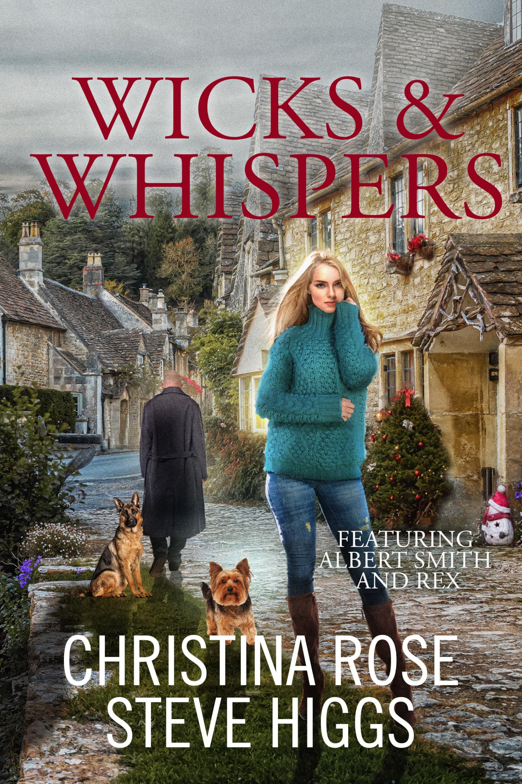 Wicks & Whispers: A Novels and Needles Cozy Mystery - Book 3