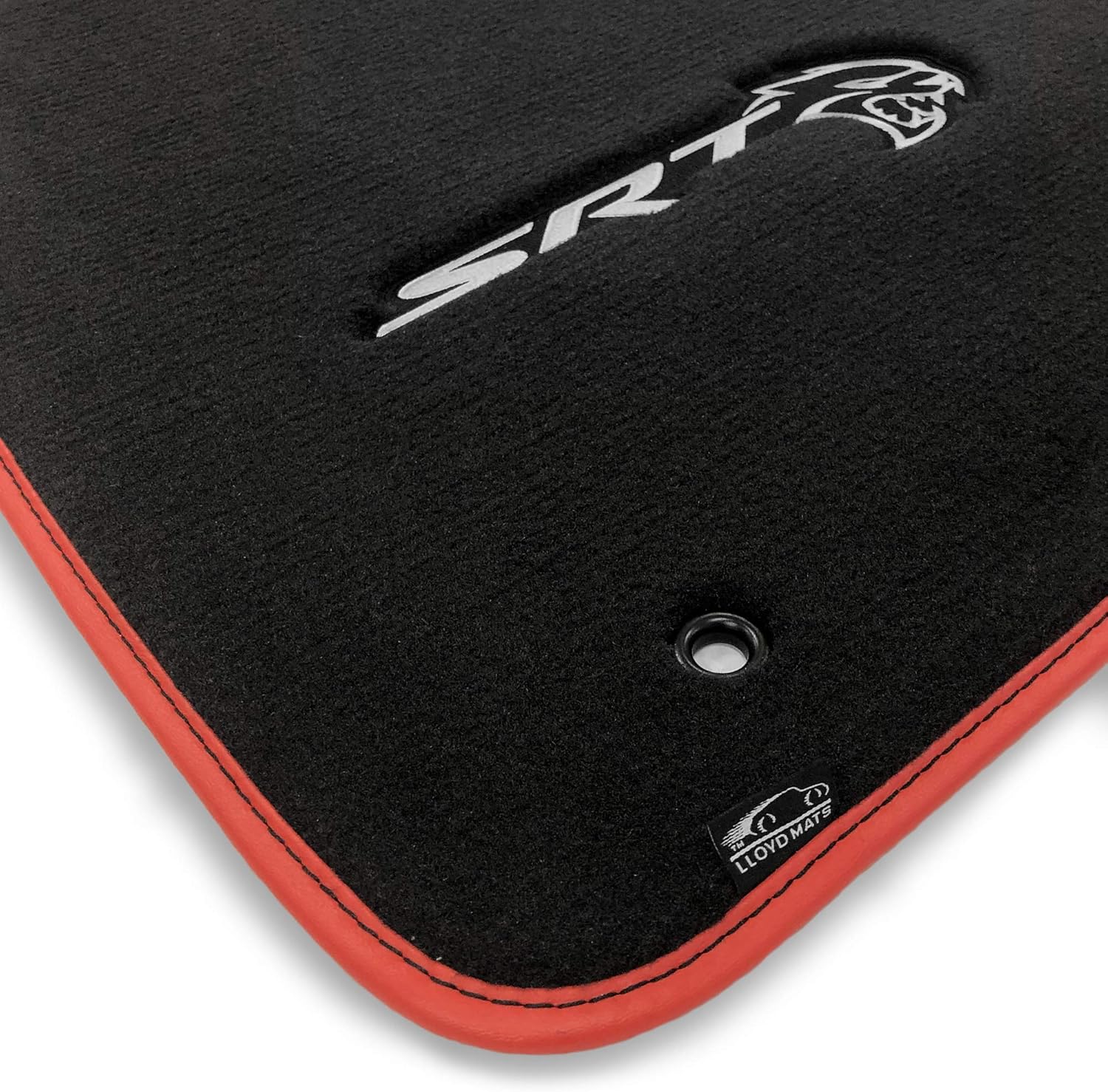 Lloyd Mats Heavy Duty Premium Red and Black Vinyl Binding