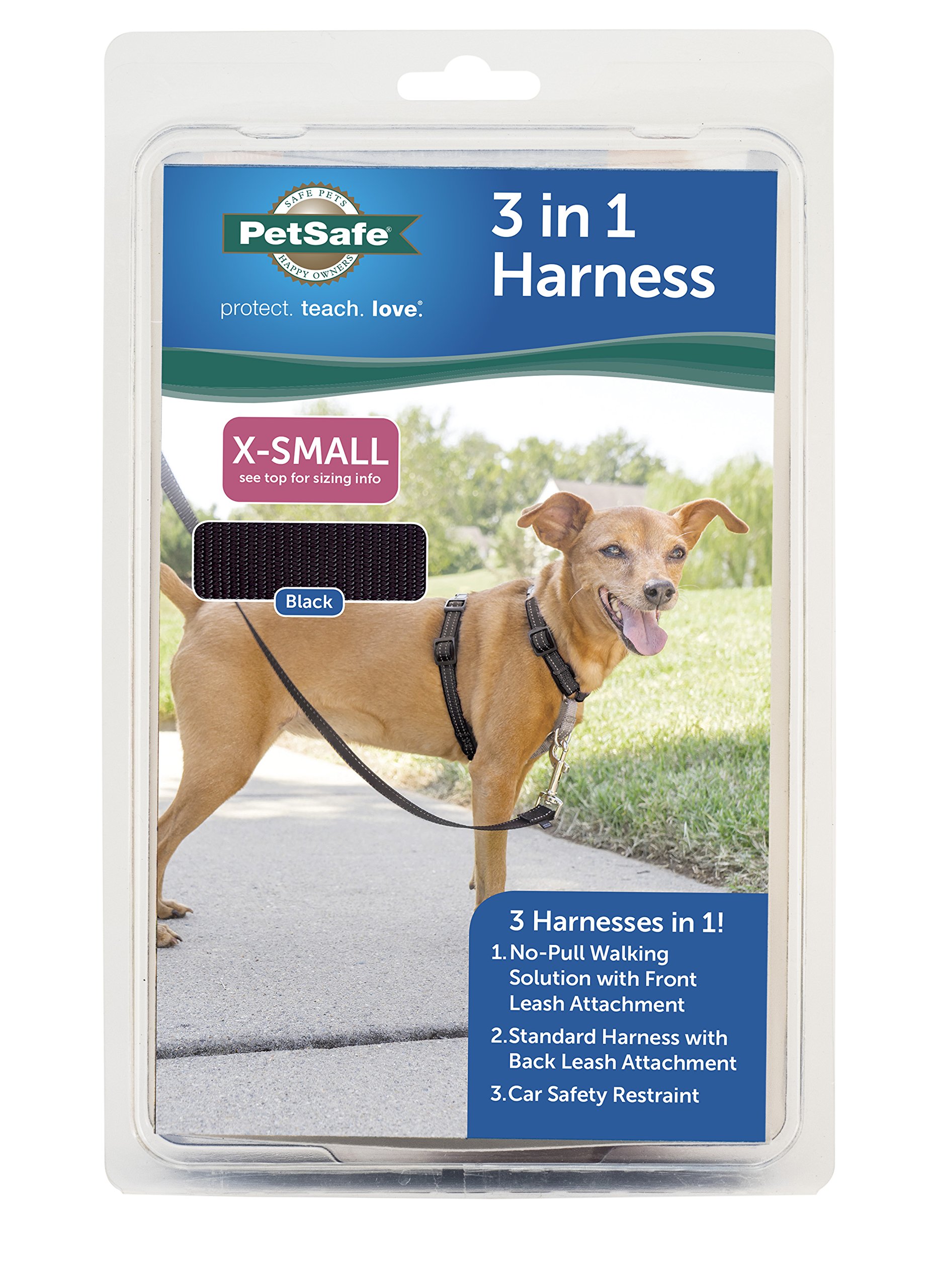 Amazon | PetSafe（ペットセーフ） 3in1ハーネス 犬用 引っ張り防止