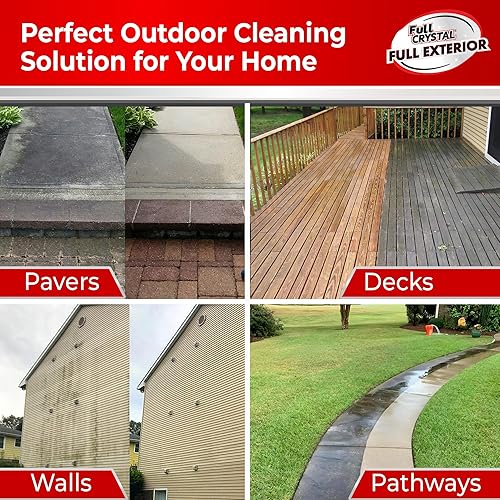 Miniatura 4 de Kit completo para exteriores, botella, tapa con accesorio de manguera y un limpiador de polvo de cristal de 4 onzas. No tóxico, sin frotar, sin