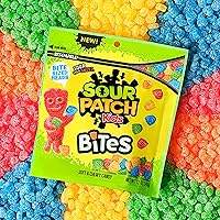 Vista 8 de SOUR PATCH KIDS Bites Soft & Chewy Candy, caramelos a granel, 12 bolsas de 12 oz