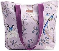 Vista 44 de Maison d' Hermine - Bolsa de lona de algodón reutilizable para mujeres, con asa para el hombro, bolsas a granel para compras y viajes