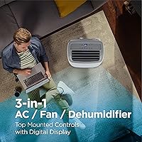 Vista 4 de Black + Decker Aire Acondicionado Portátil con mando a distancia