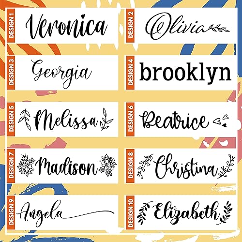 Miniatura 2 de Vasos delgados personalizados con tapa, regalos para ella de 20 onzas, rosa claro, 12 diseños, vaso grabado personalizado con nombre, tazas