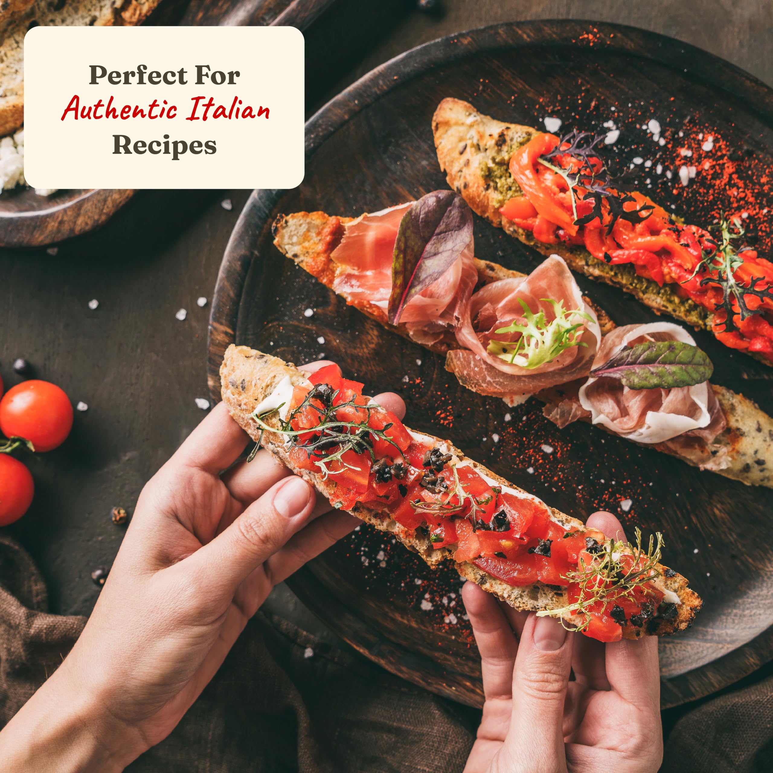 Cento Roasted Peppers - Jarred Fire-Roasted California Red Bell Peppers, Packed in Water with Sea Salt - Gluten-Free, Non-GMO - 12 Oz