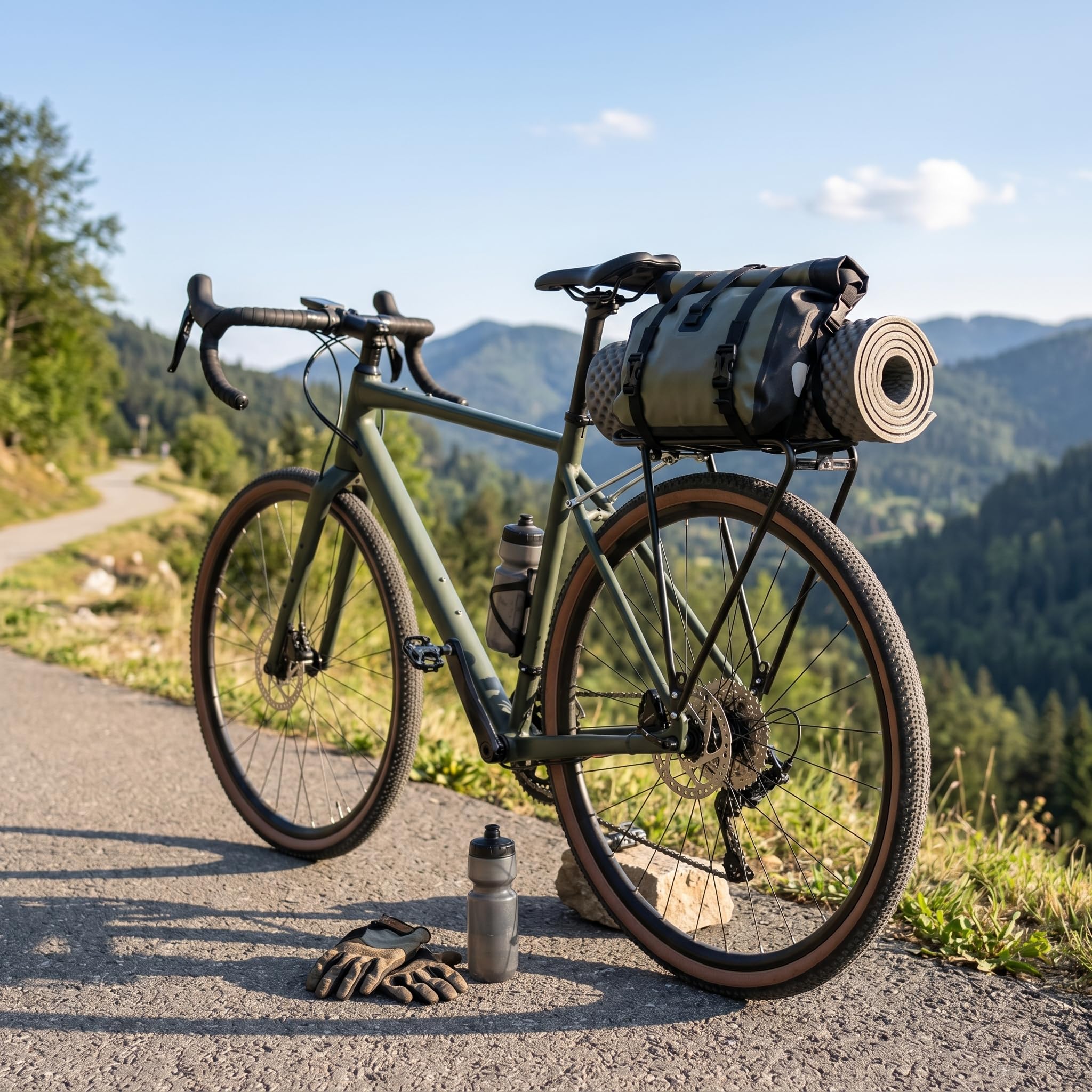 Regulowany Tylny Bagażnik Rowerowy ze Stopu Aluminium do Rowerów 24, 26 i 28 Cali