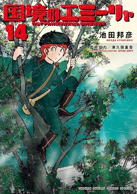 『国境のエミーリャ 14』の表紙イラスト 電子書籍 漫画