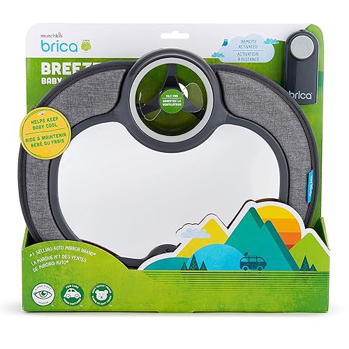 Miniatura 6 de Munchkin Brica Breeze Baby in-Sight - Espejo de coche, color gris