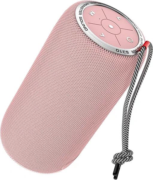 Monster S310 Upgraded Bluetooth Speaker, Portable Speaker, 30W True Wireless Stereo Pairing Deliver Dynamic Sound, IPX6 Waterproof, Bluetooth 5.2 Built-in Mic, 24H, for Family Outdoor Pink