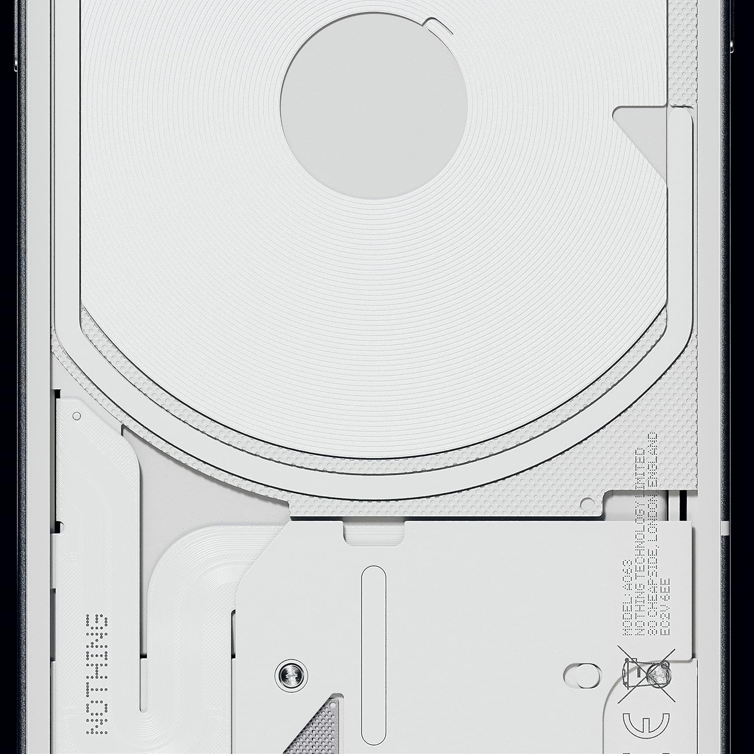 Nothing Phone1 5G Dual 256GB 12GB RAM Factory Unlocked Smartphone (GSM Only | No CDMA - not Compatible with Verizon/Sprint) - White