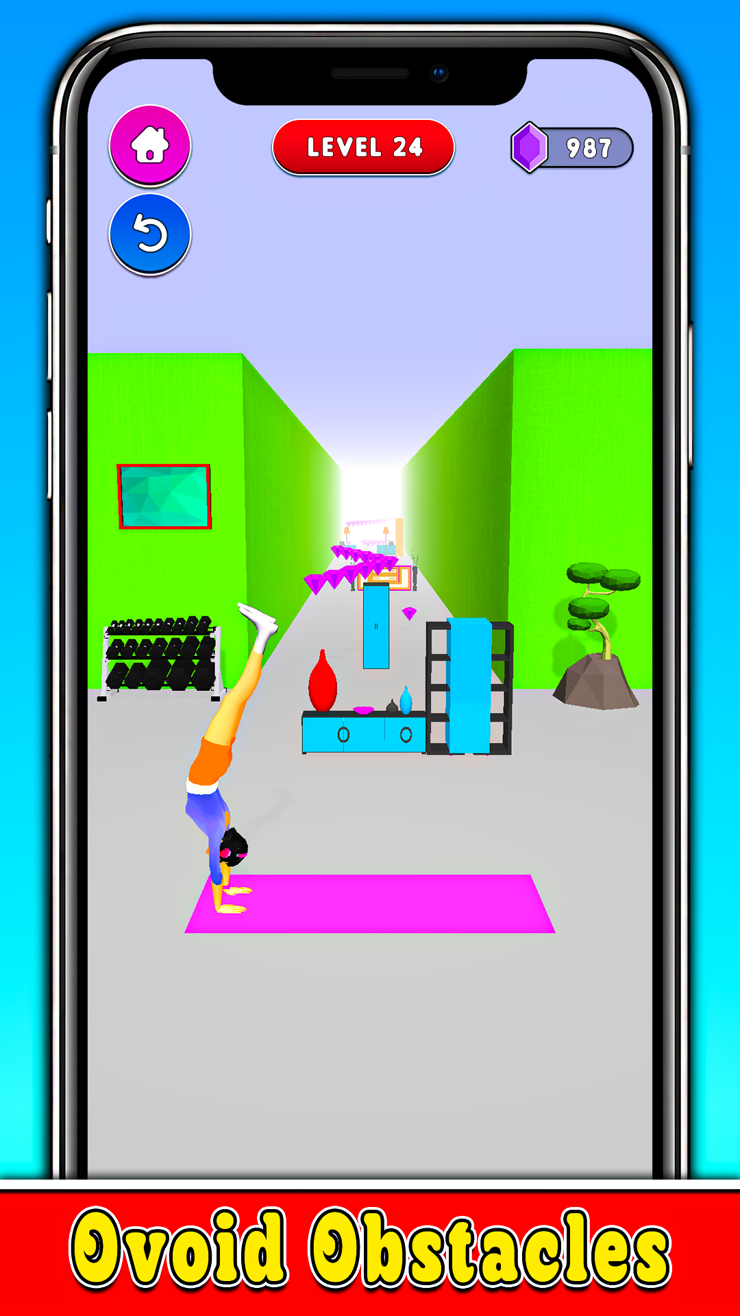 Flex Body Run: Yoga Pose Challenge – Race & Flex Girl Runner Game ...