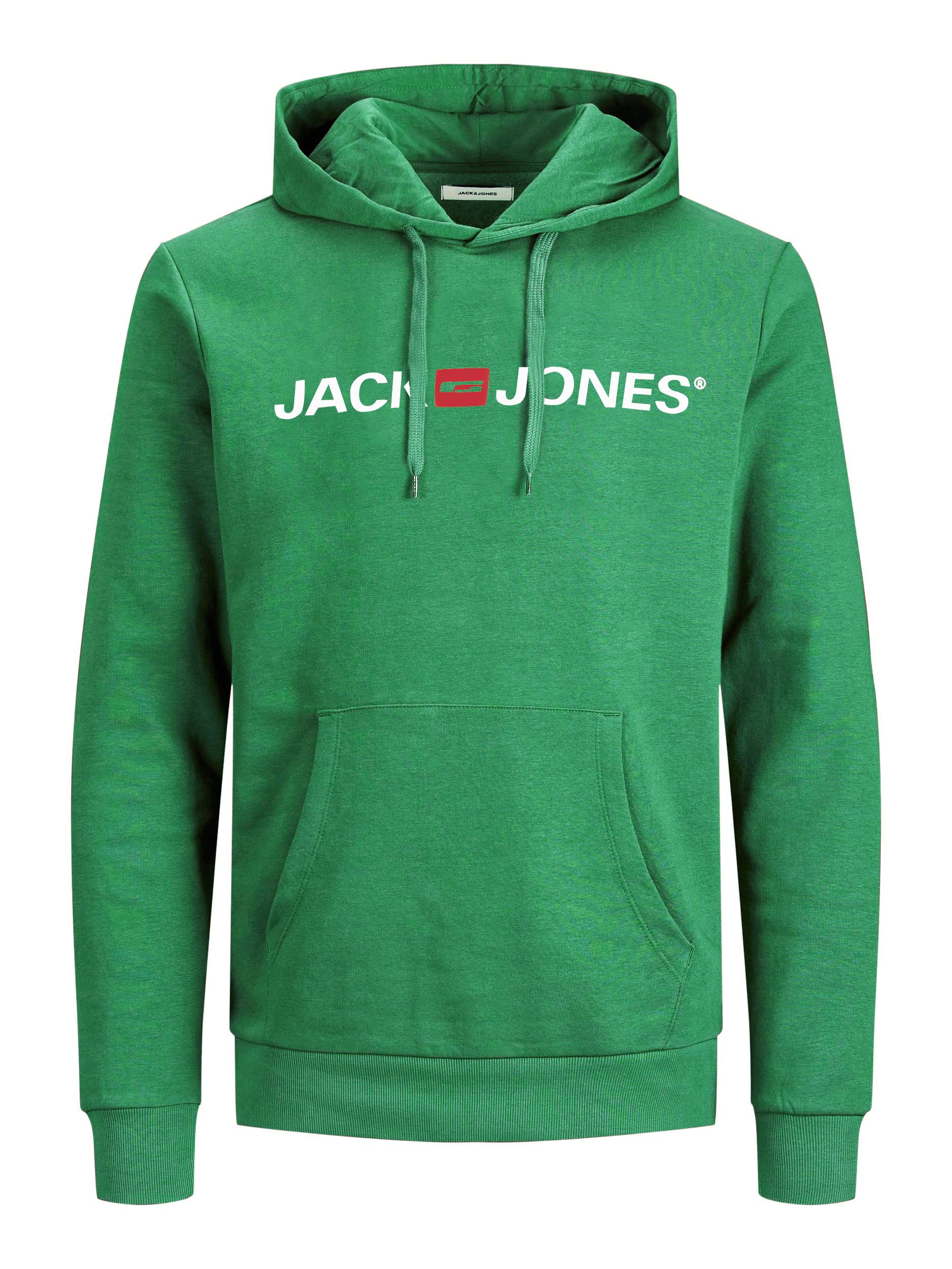 JACK & JONES Male logo hoodie, XXL
