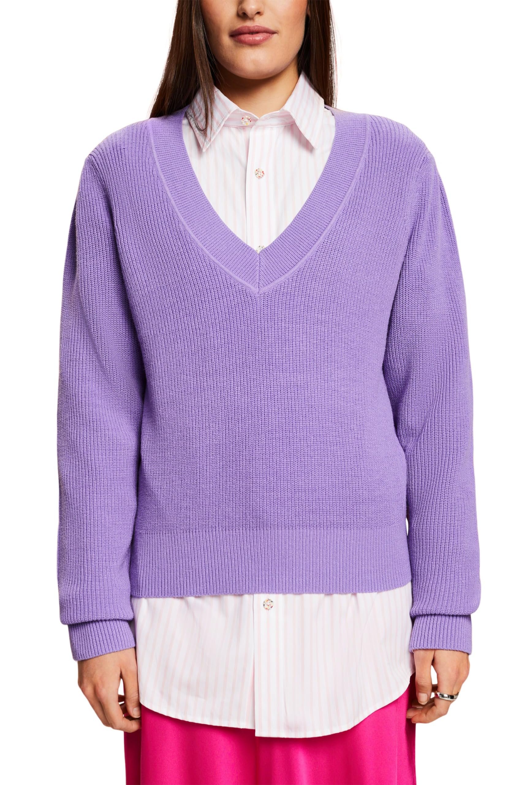 Esprit Damen 113ee1i347 Pullover (1er Pack)