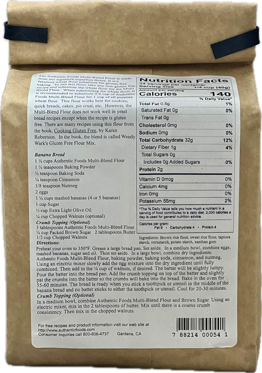 Multi Blend Gluten-Free Flour