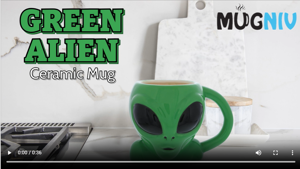 Amazon.com: Green Alien Cartoon Novelty Mug: Ceramic Cute Coffee Mugs & Tea  Cup, Cool & Unique UFO Shaped Alien Mug for Coffee Lovers Gifts - 17 Oz. :  Home & Kitchen