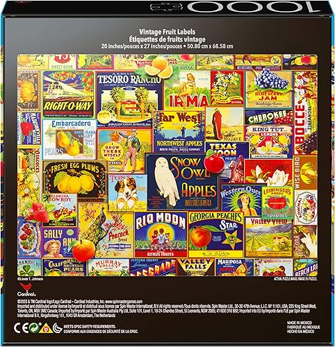 Miniatura 8 de Juego de 2 rompecabezas de 1000 piezas para adultos familias y niños a partir de 8 años Daffodils &amp; Hidden Village, Pine Cabin &amp; Summer Estate,