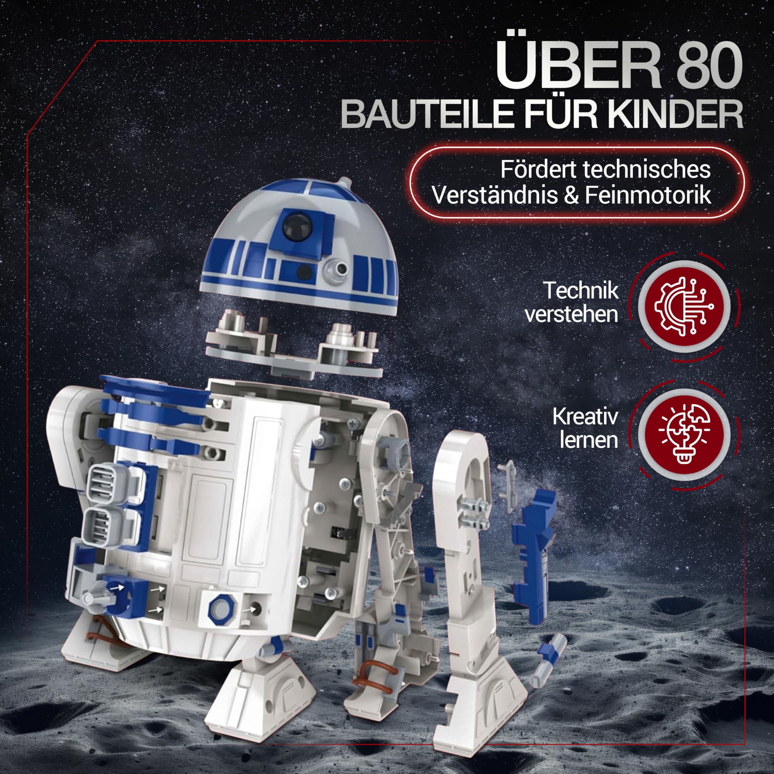 Star Wars R2-D2 programozható robotkészítő szett - Clementoni Star Wars R2-D2 programozható robotkészítő szett - Clementoni