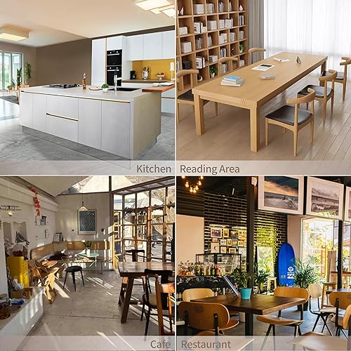 Miniatura 6 de Juego de 2 sillas de comedor de roble macizo, sillas de cocina tapizadas con respaldo curvado y asiento acolchado, sillas de comedor de madera