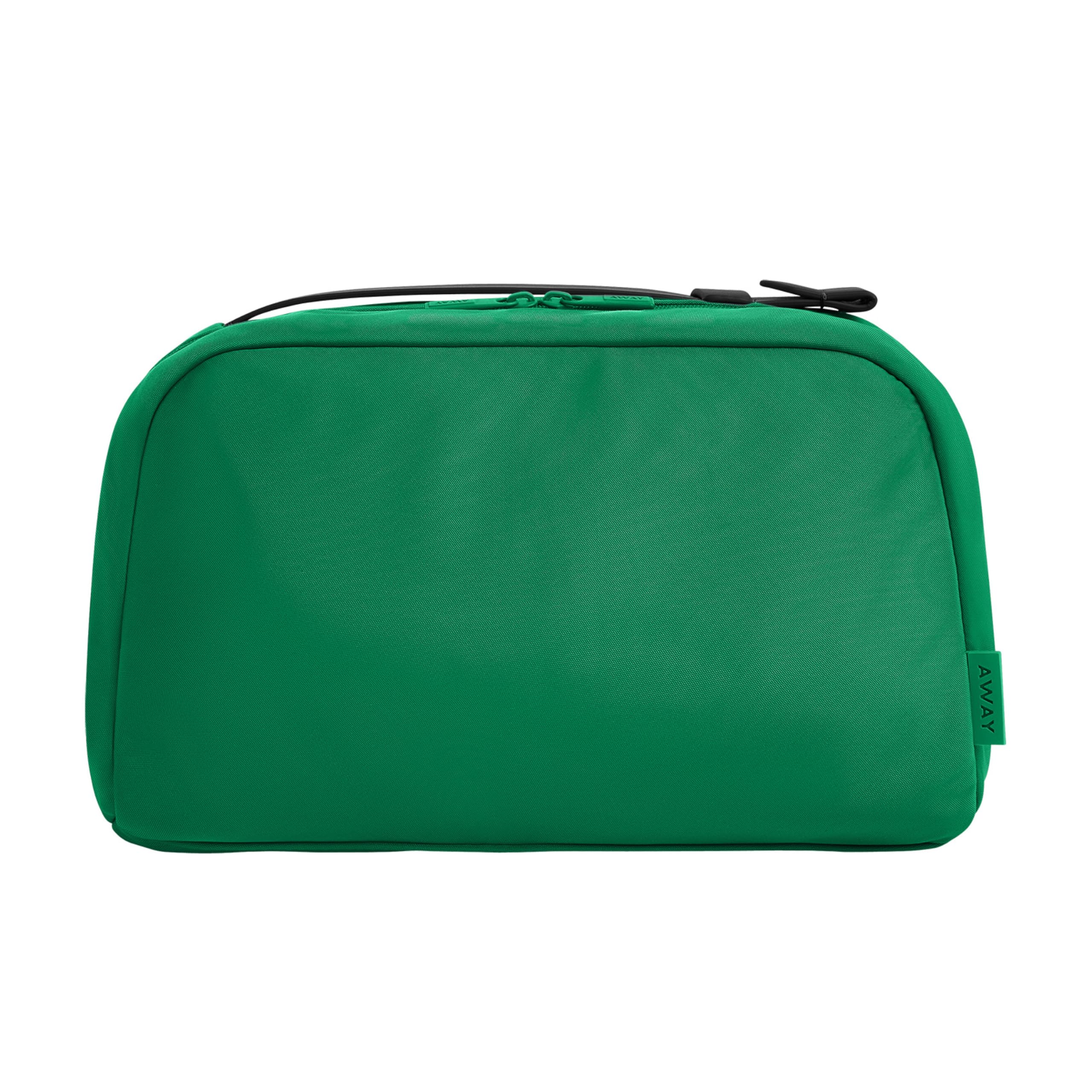 Away Amazon Exclusive Large Toiletry Bag - Water-Repellent Travel Toiletry Bag with Clamshell Opening, Interior Compartments, Exterior Zip Pocket -