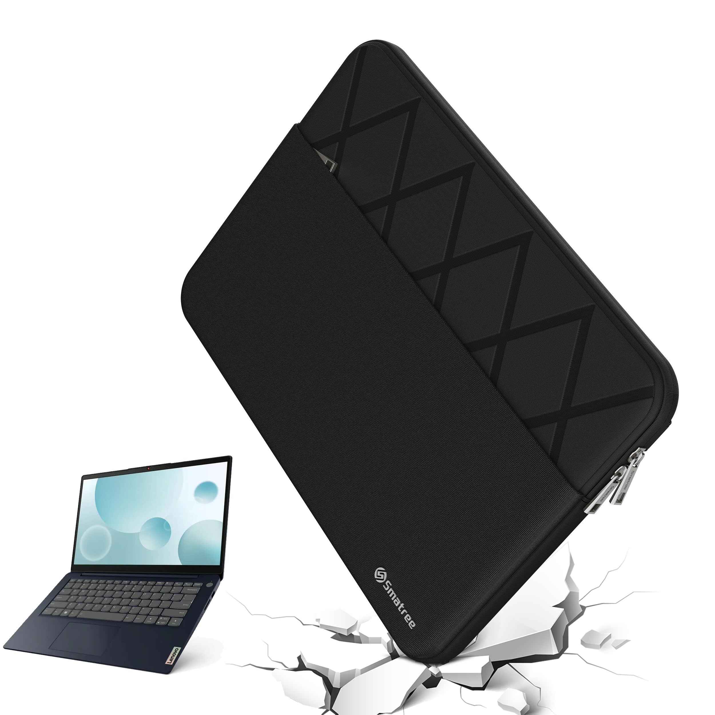 Smatree 14 inch Laptop Sleeve for Lenovo V14 Gen 2/Slim 9i