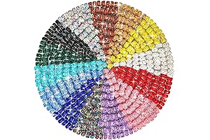 200 Pcs Large Hole Beads for Jewelry Making