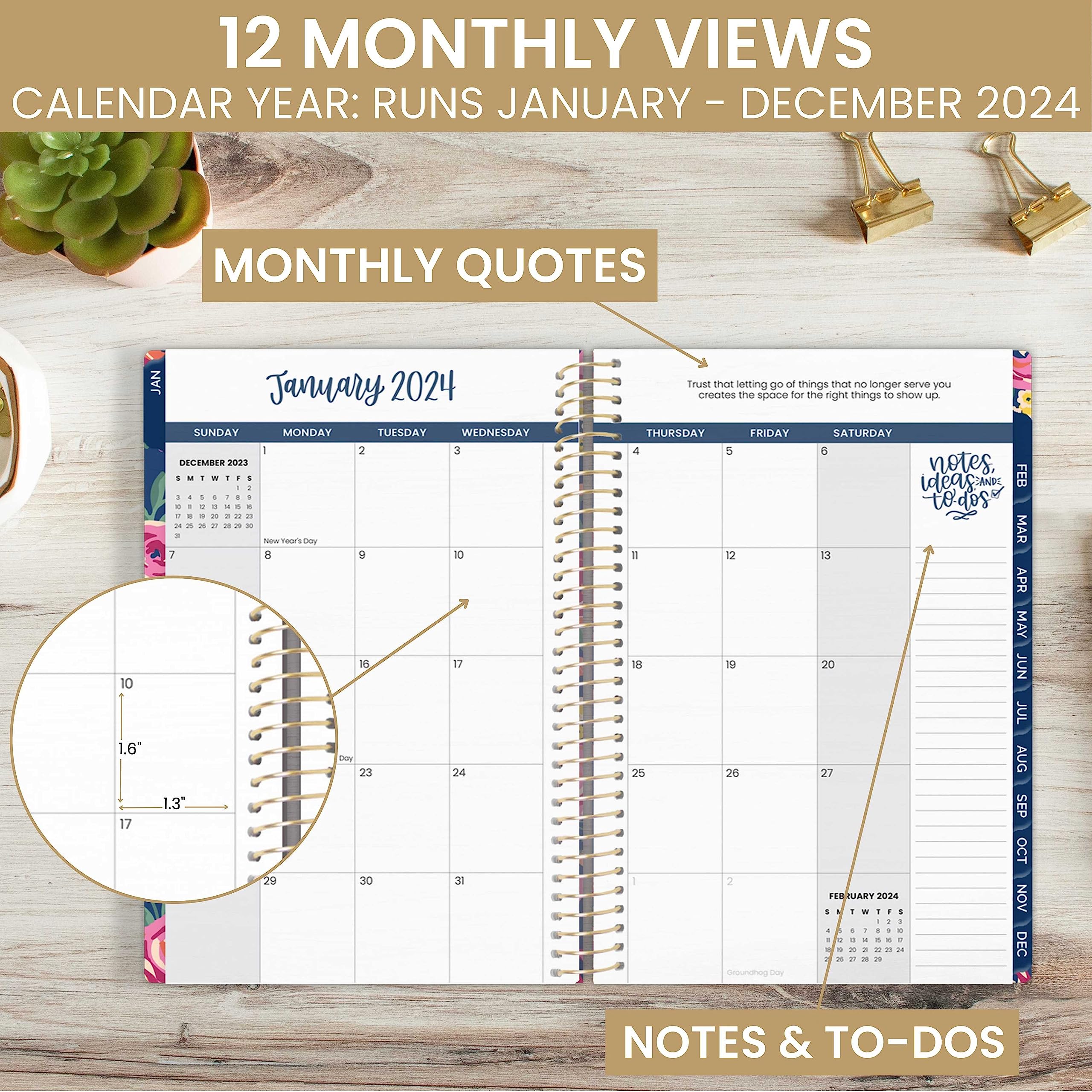Bloom Daily Planners - Agenda Sin Fecha Para Calendario