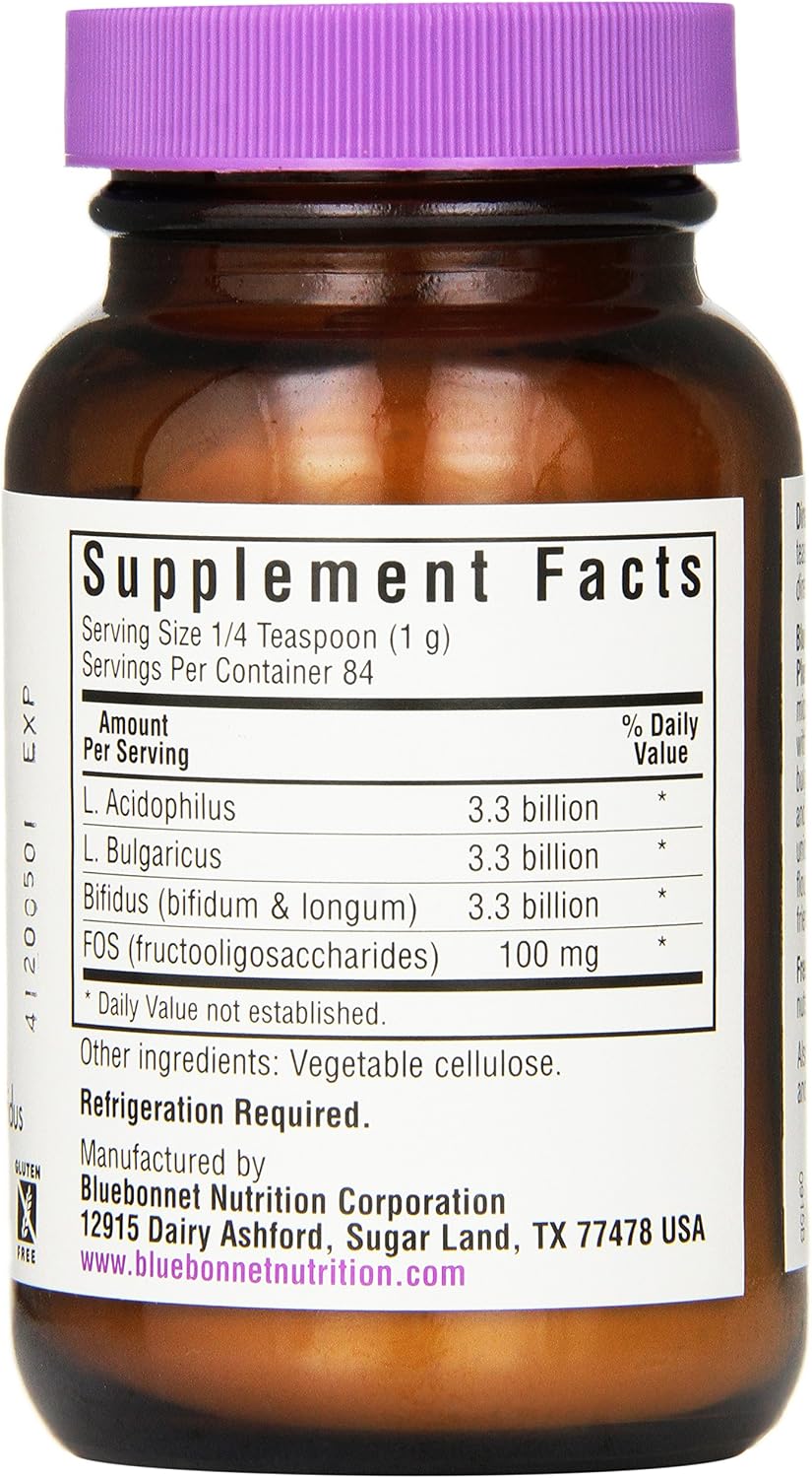 BlueBonnet Probiotic Acidophilus Plus FOS Powder